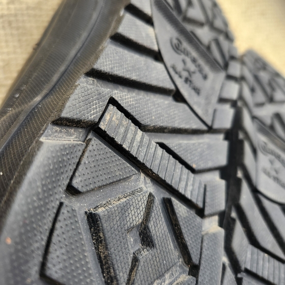 Converse Chuck Taylor Black Street Hiker CTAS Mens 10 Womens 11.5 All Star - Picture 9 of 9